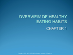 OVERVIEW OF HEALTHY EATING HABITS