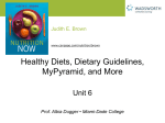 Dietary Guidelines for Americans