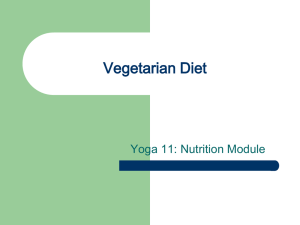 Vegetarian Diet