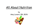 All About Nutrition