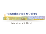 Vegetarian Food & Culture