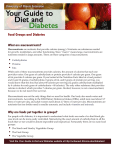 Food Groups and Diabetes What are macronutrients?