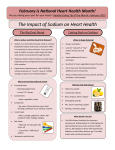 The Impact of Sodium on Heart Health The Big Deal About