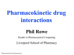 drug interactions - Liverpool John Moores University