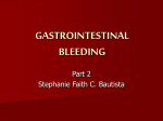 GASTROINTESTINAL BLEEDING