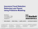 Property and Casualty Insurance - Fraud Detection