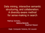 Data mining, interactive semantic structuring, and