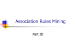 Association Rules Mining