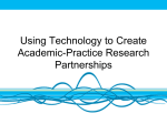 Leveraging Technology For Research: A case study from work