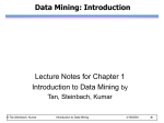 Data mining applications - Department of Computer Science and