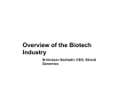 Overview of the Biotech Industry
