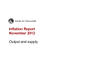 Bank of England Inflation Report November 2012