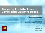 Descriptive Analysis of the Global Climate System and Predictive