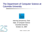 CS25 - Columbia University