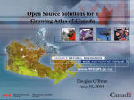 Geomatics for Connecting Canadians