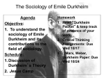 Sociology 2012-2013S1 - Part 2