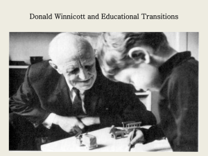 Donald Winnicott - University of Winchester