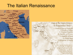 The Italian Renaissance