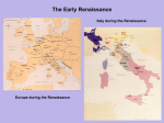 Chapter 12 - The Early Renaissance