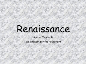 The Renaissance