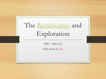 The Renaissance and Exploration - Reeths