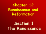 Chapter 17: European Renaissance and Reformation
