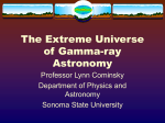 The Extreme Universe of Gamma-ray Astronomy