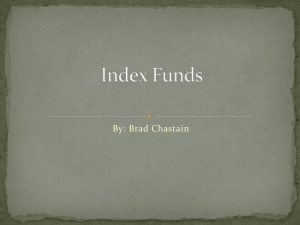 Index Funds - University of Arkansas