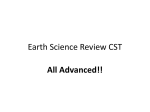 Earth Science Review CST