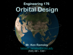 Orbital Mechanics and Design
