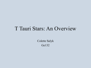 What is a T Tauri star?