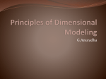 Principles of Dimensional Modelling
