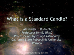 What is a standard candle?