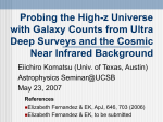 Why Study Cosmic Near Infrared Background? (1-4um)