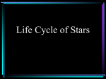 Life Cycle of Stars: Chapter 21