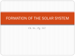 Universe and Solar System