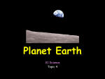 Planet Earth - ThinkChemistry