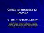 Interface Terminology - Vanderbilt University Medical Center