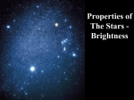 Properties of stars