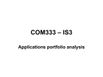applications portfolio analysis 1