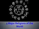 5 Major Religions of the World