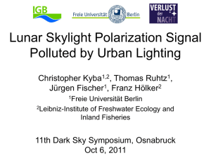 Degree of linear polarization