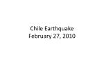 Chilean Earthquake