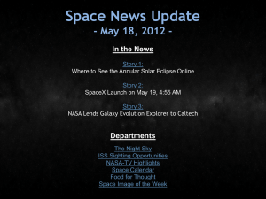 Where to See the Annular Solar Eclipse Online SpaceX Launch on