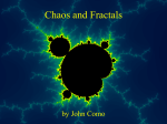 Chaos and Fractals