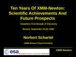 Ten Years Of XMM-Newton: Scientific Achievements And Future Prospects Norbert Schartel