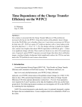 Time Dependence of the Charge Transfer Efficiency on the WFPC2