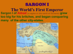 SARGON I The First Emperor