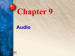 Chapter 9 Audio