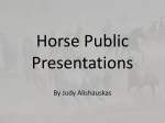 Horse Public Presentations - Cornell Cooperative Extension of